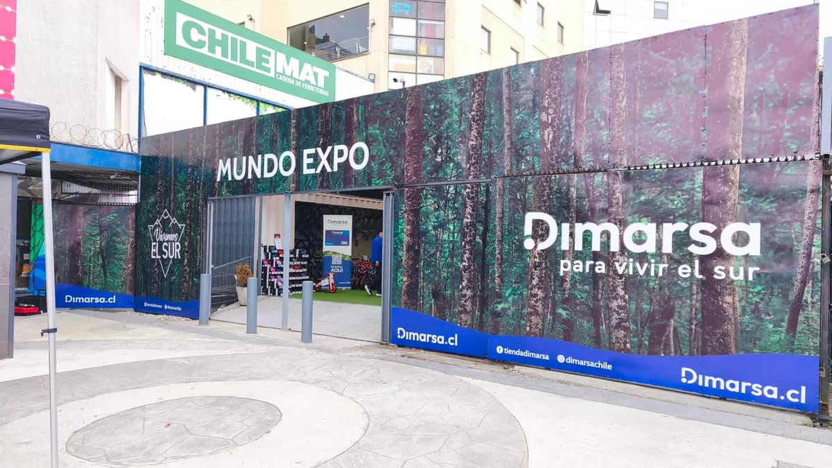 Diseno grafico para proyecto Mundo Expo en Dimarsa Puerto Montt