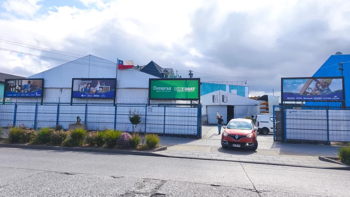 Senaletica corporativa y grafica para Dimarsa Castro Chiloe